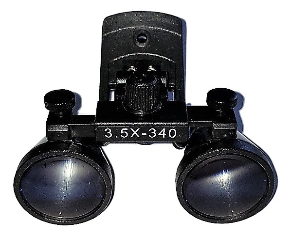 Бинокулярная лупа (клипса) Magnifier QC х3,5-340 (bag)
