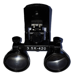 Бинокулярная лупа (клипса) Magnifier QC х3,5-420 (bag)