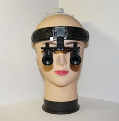 Лупы бинокулярные  шлем Opticх5,0-420