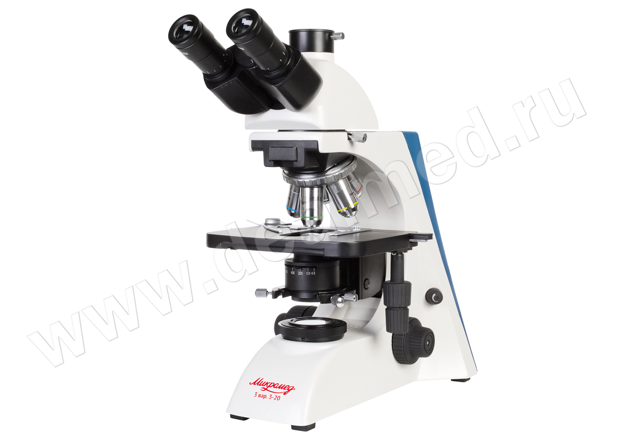 Микроскоп лабораторный тринокулярный МИКРОМЕД 3 (V3-20М)