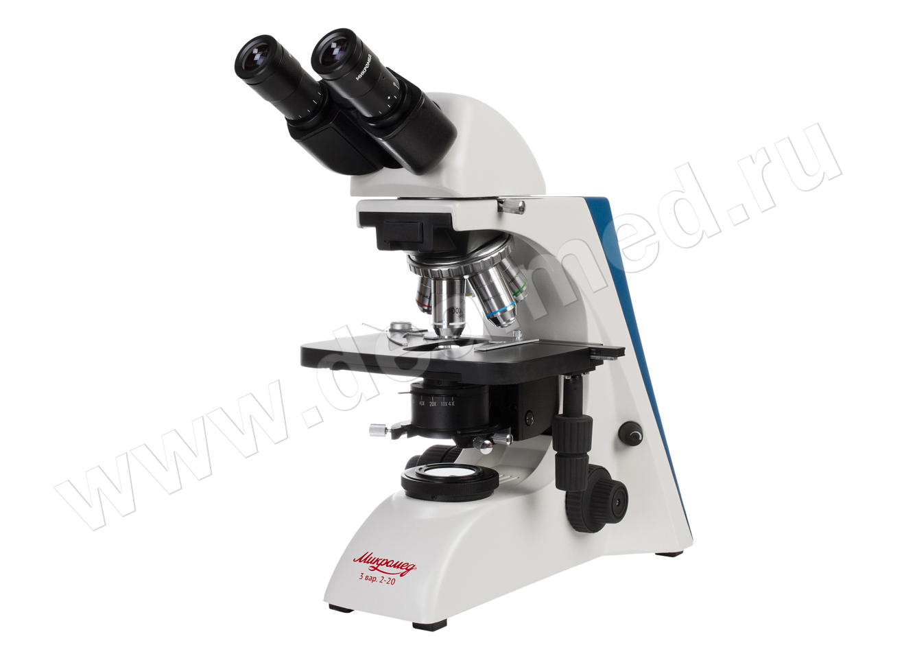 Микроскоп лабораторный бинокулярный МИКРОМЕД 3 (V2-20М)